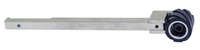 Dynabrade Dynafile III Contact Arm Assembly | 15368 | 1" D x 1" W | Serrated Rubber Wheel