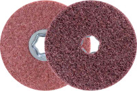 Pferd 48101 COMBICLICK Surface Conditioning Hard Disc | 4-1/2" Diameter | 10500 RPM | Aluminum Oxide 180 Grit | Sold by Box of 10