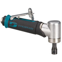 Dynabrade 48335 7 Degree Offset Die Grinder | 0.4 HP Motor | 25,000 RPM | Gearless | Rear Exhaust | 1/4" & 6 mm Collets