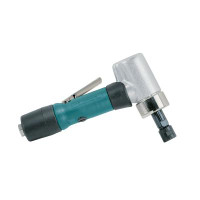 Dynabrade 52292 7 Degree Offset Die Grinder | 0.7 HP Motor | 15,000 RPM | Gearless | Extended Rear Exhaust | 1/4" & 6 mm Collets