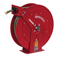 Reelcraft TW84000 OLPT Gas Welding Hose Reel | 1/4 in. Hose Diameter | 100 Ft. Hose Length | 200 Max PSI