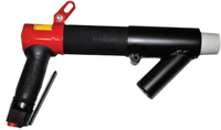 CS Unitec 139.3107 TVS Needle Scaler with Integrated Vacuum Shroud | 2,200 BPM | 8.0 CFM | 3BPG Pistol Grip