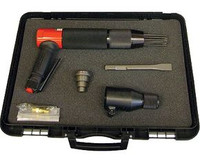 CS Unitec 199.2113 Vibro-Lo Needle/Chisel Scaler Kit | 3mm Needle | 3/4" Blade Chisel