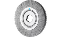 PFERD 81178 Medium Face Crimped Wire Wheel | 10" Diameter | 1-1/4" Width | Stainless Steel Wire (INOX)