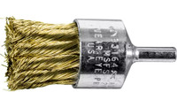 PFERD 83164 Knot Flared Cup End Brush | 1"Diameter | Brass Wire | Box of 10