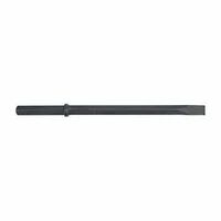 Ingersoll Rand 22041164 Super-Duty 1" Narrow Chisel | 14-1/4" Under Collar Length | 1-1/4" x 6" Hex Shank