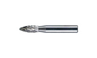 PFERD 24862 Carbide Bur | SCTI SH-1 | Flame Shape H | 1/8" Shank | Double Cut