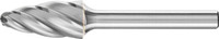 PFERD 24725 Carbide Bur | SCTI SF-5 | Tree Shape F with Radius End | 1/4" Shank | Aluminum Cut