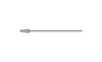 PFERD 22774 Carbide Bur | 1/2" Diameter | SCTI SL-4L6 | 14 Degree Taper Shape L with Radius End | TOUGH Cut