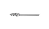 PFERD 23325 Carbide Bur | 1/4" Diameter | SCTI SF-51 | Tree Shape F with Radius End | ALU Cut