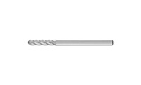 PFERD 23195 Carbide Bur | 1/8" Diameter | SCTI SC-42 | Cylindrical Shape C with Radius End | ALU Cut