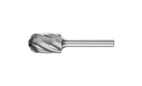 PFERD 24475 Carbide Bur | 5/8" Diameter | SCTI SC-6 | Cylindrical Shape C with Radius End | ALU Cut