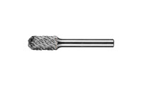 PFERD 28020 Carbide Bur | 3/8" Diameter | SCTI SC-3L6 | Cylindrical Shape C with Radius End | OMNI Cut