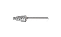 PFERD 28008 Carbide Bur | 1/2" Diameter | SCTI SF-5L6 | Tree Shape F with Radius End | OMNI Cut
