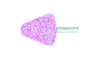 Pferd 31030 A4 Vitrified Mounted Point | 1/4" Shank | Aluminum Oxide 30 Grit | Steel | 1-1/4" Point Diameter | Box of 10