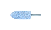 Pferd 30010 A11 Vitrified Mounted Point | 1/4" Shank | Ceramic Oxide 46 Grit | Tough | 7/8" Point Diameter | Box of 5