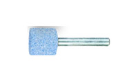 Pferd 30035 A39 Vitrified Mounted Point | 1/4" Shank | Ceramic Oxide 46 Grit | Tough | 3/4" Point Diameter | Box of 10