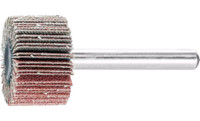Pferd 45174 1" x 5/8" Mounted Flap Wheel | 1/4" Shank | 25,000 Max. RPM | Aluminum Oxide 120 Grit | Box of 10