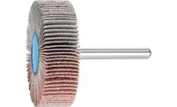 Pferd 45252 2" x 1/2" Mounted Flap Wheel | 1/4" Shank | 23,000 Max. RPM | Aluminum Oxide 80 Grit | Box of 10