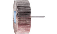 Pferd 45212 3" x 1" Mounted Flap Wheel | 1/4" Shank | 20,000 Max. RPM | Aluminum Oxide 240 Grit | Box of 10