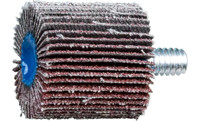 Pferd 45310 1" x 1" Quick Change Flap Wheel | 1/4-20" Thread | 25,000 Max. RPM | Aluminum Oxide 60 Grit | Box of 10