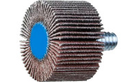 Pferd 45302 1" x 5/8" Quick Change Flap Wheel | 1/4-20" Thread | 25,000 Max. RPM | Aluminum Oxide 120 Grit | Box of 10