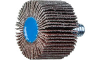 Pferd 45301 1" x 5/8" Quick Change Flap Wheel | 1/4-20" Thread | 25,000 Max. RPM | Aluminum Oxide 80 Grit | Box of 10