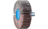 Pferd 45332 1-1/2" x 1/2" Quick Change Flap Wheel | 1/4-20" Thread | 23,000 Max. RPM | Aluminum Oxide 120 Grit | Box of 10