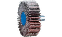 Pferd 45330 1-1/2" x 1/2" Quick Change Flap Wheel | 1/4-20" Thread | 23,000 Max. RPM | Aluminum Oxide 60 Grit | Box of 10