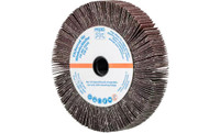 Pferd 45753 4-1/2" x 3/4" Unmounted Flap Wheel | 5/8-11" Thread | Aluminum Oxide 60 Grit | Box of 2