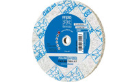 Pferd 48295 3" x 1/4" Non Woven Polinox Unitized Wheel | 10,200 Max. RPM | Aluminum Oxide Fine Grit | Medium Hard | 6AF