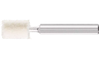Pferd 48523 3/8" x 9/16" Polishing Felt Point | Cylindrical Shape | 47,500 Max. RPM | 1/4" Shank Diameter | 1-5/8" Shank Length | Medium Grade | Sold by Box of 10