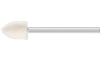 Pferd 48570 5/16" x 1/2" Polishing Felt Point | Conical Pointed Shape | 59,500 Max. RPM | 1/8" Shank Diameter | 1-5/8" Shank Length | Medium Grade | Sold by Box of 10