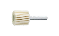 Pferd 48543 1" x 1" Polishing Mounted Felt Flap Wheel | 12,000 Max. RPM | 1/4" Shank Diameter | 1-1/2" Shank Length | Hard Grade | Sold by Box of 5