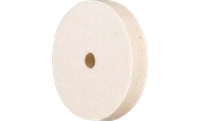 Pferd 48691 1-3/4" x 3/8" Polishing Felt Wheel | 13,500 Max. RPM | 1/4" Arbor Hole | Recommended Arbor 69029 | Sold by Box of 5