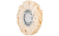 Pferd 48710 3" x 3/8" Polishing Cloth Ring | 7,500 Max. RPM | 3/8" Arbor Hole | Sisal Fabric | Sold by Box of 5