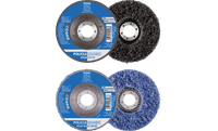 Pferd 44875 5" x 1/2" Non Woven Policlean Plus Disc | 10,000 Max. RPM | 7/8" Arbor Hole | Plain Arbor Hole | Sold by Box of 5