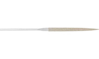 Pferd 4003 5-1/2" Diamond Needle File | Flat | Coarse Cut | 1/8" Shank