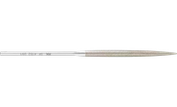 Pferd 04032 5-1/2" Diamond Needle File | Half Round | Fine Cut | 1/8" Shank