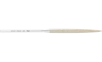 Pferd 4019 5-1/2" Diamond Needle File | Half Round | Medium Cut | 1/8" Shank