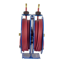 Coxreels C-LP-350-350 Dual Purpose Spring Rewind Hose Reel | C Series | 3/8" Hose Diameter | 50' Hose Length | 300 Max PSI