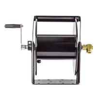 Coxreels SM12-3-100 Swivel Mount Hand Crank Hose Reel | SM Series | 3/8" Hose Diameter | 100' Hose Length | 4000 Max PSI | Less Hose