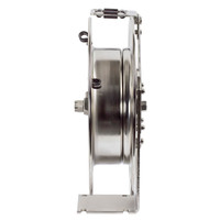 Coxreels P-LPL-425-SS Stainless Steel Spring Rewind Hose Reel | SS-P Series | 1/2" Hose Diameter | 25' Hose Length | 300 Max PSI | Less Hose