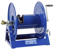 Coxreels 1125-4-200-E Electric 12V Dc 1/3Hp Motor Rewind Hose Reel | 1125 Series | 1/2" Hose Diameter | 200' Hose Length | 3000 Max PSI | Less Hose