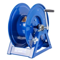 Coxreels 1125WCL-6-C Large Capacity Bevel Geared Hand Crank Welding Cable Reel | 1125WCL Series | #2 Cable Gauge | 300' Cable Capacity | 450 Amps | Less Cable