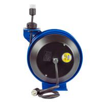 Coxreels EZ-PC24-0012-A Spring Rewind Power Cord Reel | EZ-PC Series | 115 Volts | 100' Cord Length | 20 Amps