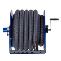 Coxreels V-117H-835 Vacuum Only Direct Crank Rewind Reel | V Series | 1 1/2" Hose Diameter | 35' Hose Length