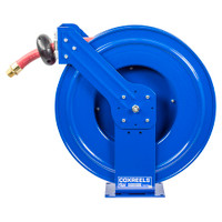 Coxreels TSHFL-N-550 Supreme Duty Spring Rewind Hose Reel | T-Fuel Series | 3/4" Hose Diameter | 50' Hose Length | 300 Max PSI | Less Hose