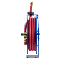 Coxreels SHFL-N-525 Heavy Duty Spring Rewind Hose Reel | SH-Fuel Series | 3/4" Hose Diameter | 25' Hose Length | 300 Max PSI | Less Hose