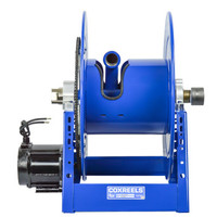 Coxreels 1185-3324-EA Electric 115V AC Motor Rewind Hose Reel | 1185 Series | 1-1/2" Hose Diameter | 175' Hose Length | 1500 Max PSI | Less Hose